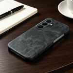Cover posteriore per telefono in ecopelle con chiusura magnetica Retro-skin., For Galaxy S26+ 5G, For Galaxy S26 Ultra 5G, For Galaxy S26 5G