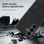 Cover posteriore per telefono in ecopelle con chiusura magnetica Retro-skin., For Galaxy S26+ 5G, For Galaxy S26 Ultra 5G, For Galaxy S26 5G