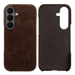 Cover posteriore per telefono in ecopelle con chiusura magnetica Retro-skin., For Galaxy S26+ 5G, For Galaxy S26 Ultra 5G, For Galaxy S26 5G