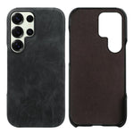 Cover posteriore per telefono in ecopelle con chiusura magnetica Retro-skin., For Galaxy S25 Ultra 5G, For Galaxy S24 FE 5G, For Galaxy A55 5G