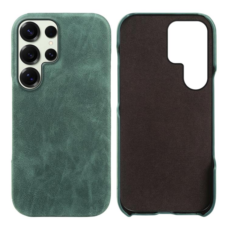 Cover posteriore per telefono in ecopelle con chiusura magnetica Retro-skin., For Galaxy S25 Ultra 5G, For Galaxy S24 FE 5G, For Galaxy A55 5G