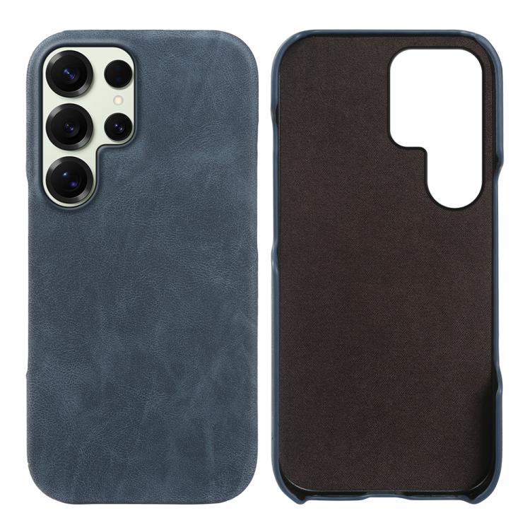 Cover posteriore per telefono in ecopelle con chiusura magnetica Retro-skin., For Galaxy S25 Ultra 5G, For Galaxy S24 FE 5G, For Galaxy A55 5G