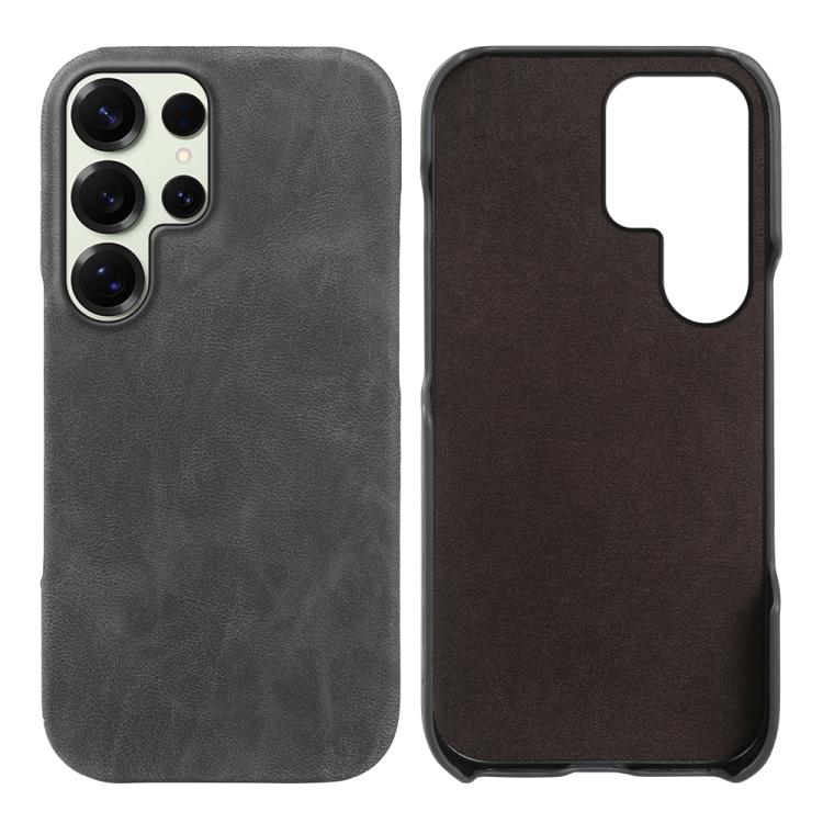 Cover posteriore per telefono in ecopelle con chiusura magnetica Retro-skin., For Galaxy S25 Ultra 5G, For Galaxy S24 FE 5G, For Galaxy A55 5G