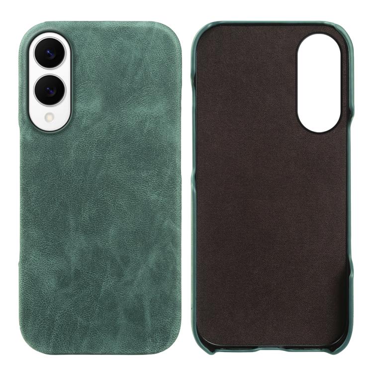 Cover posteriore per telefono in ecopelle con chiusura magnetica Retro-skin., For Galaxy S25 Edge 5G, For Galaxy S25 5G, For Galaxy S25+ 5G