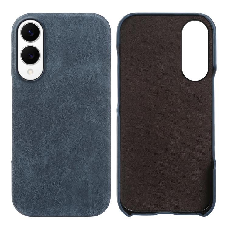 Cover posteriore per telefono in ecopelle con chiusura magnetica Retro-skin., For Galaxy S25 Edge 5G, For Galaxy S25 5G, For Galaxy S25+ 5G