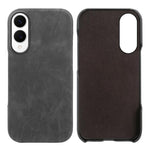 Cover posteriore per telefono in ecopelle con chiusura magnetica Retro-skin., For Galaxy S25 Edge 5G, For Galaxy S25 5G, For Galaxy S25+ 5G