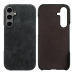 Cover posteriore per telefono in ecopelle con chiusura magnetica Retro-skin., For Galaxy S25 Ultra 5G, For Galaxy S24 FE 5G, For Galaxy A55 5G