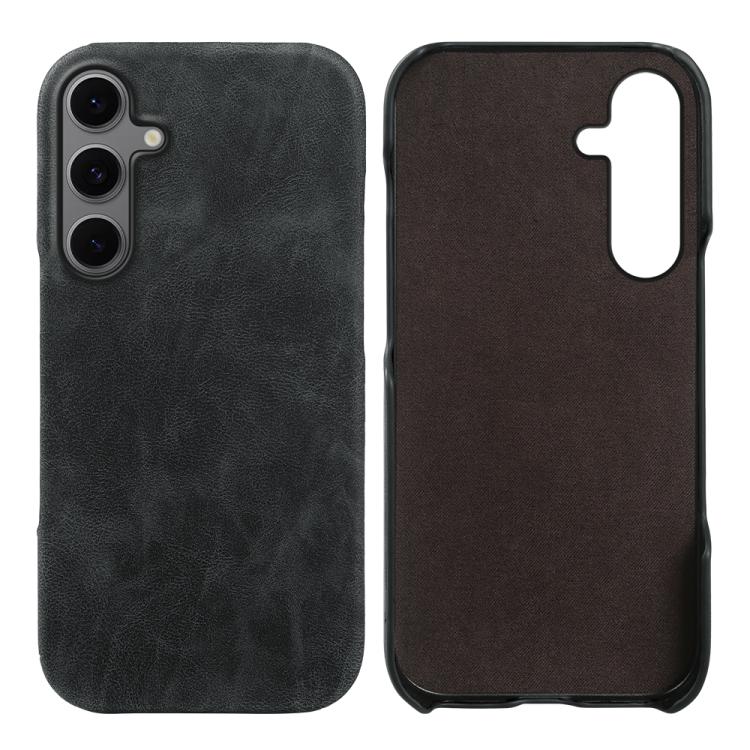 Cover posteriore per telefono in ecopelle con chiusura magnetica Retro-skin., For Galaxy S25 Ultra 5G, For Galaxy S24 FE 5G, For Galaxy A55 5G