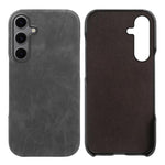 Cover posteriore per telefono in ecopelle con chiusura magnetica Retro-skin., For Galaxy S25 Ultra 5G, For Galaxy S24 FE 5G, For Galaxy A55 5G