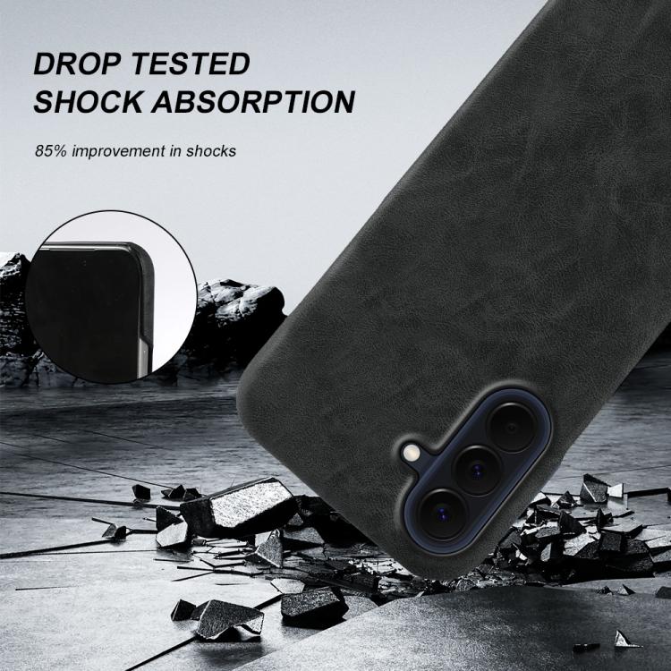 Cover posteriore per telefono in ecopelle con chiusura magnetica Retro-skin., For Galaxy A57 5G, For Galaxy A37, For Galaxy S25 FE 5G