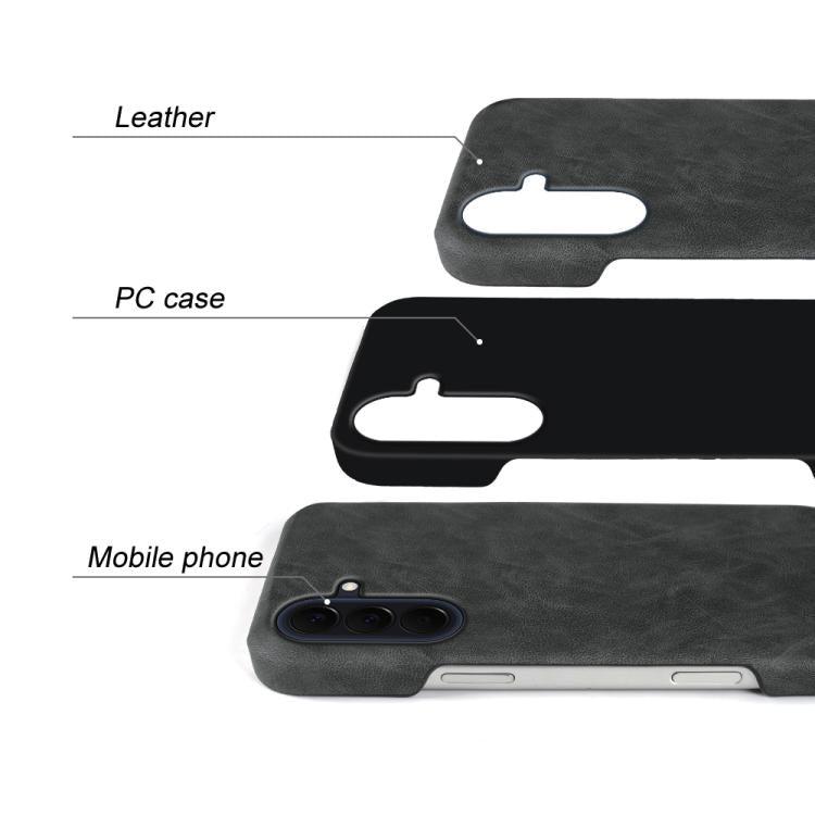 Cover posteriore per telefono in ecopelle con chiusura magnetica Retro-skin., For Galaxy A57 5G, For Galaxy A37, For Galaxy S25 FE 5G