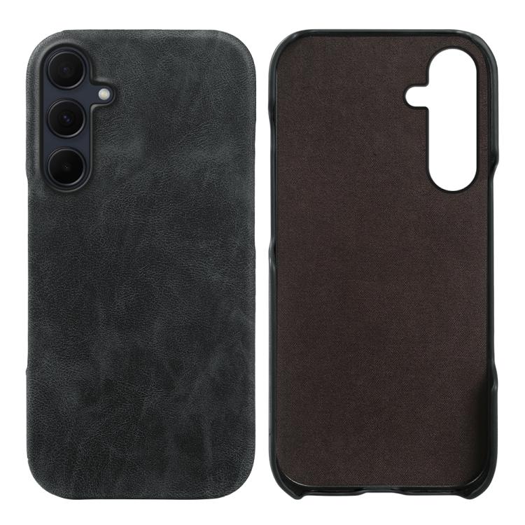 Cover posteriore per telefono in ecopelle con chiusura magnetica Retro-skin., For Galaxy A35 5G, For Galaxy A25 5G Global, For Galaxy A33 5G