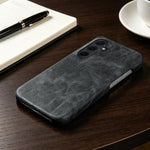 Cover posteriore per telefono in ecopelle con chiusura magnetica Retro-skin., For Galaxy A35 5G, For Galaxy A25 5G Global, For Galaxy A33 5G