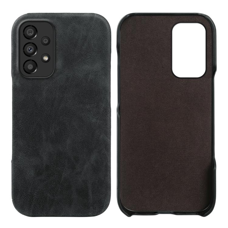 Cover posteriore per telefono in ecopelle con chiusura magnetica Retro-skin., For Galaxy A35 5G, For Galaxy A25 5G Global, For Galaxy A33 5G