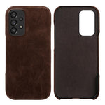Cover posteriore per telefono in ecopelle con chiusura magnetica Retro-skin., For Galaxy A35 5G, For Galaxy A25 5G Global, For Galaxy A33 5G