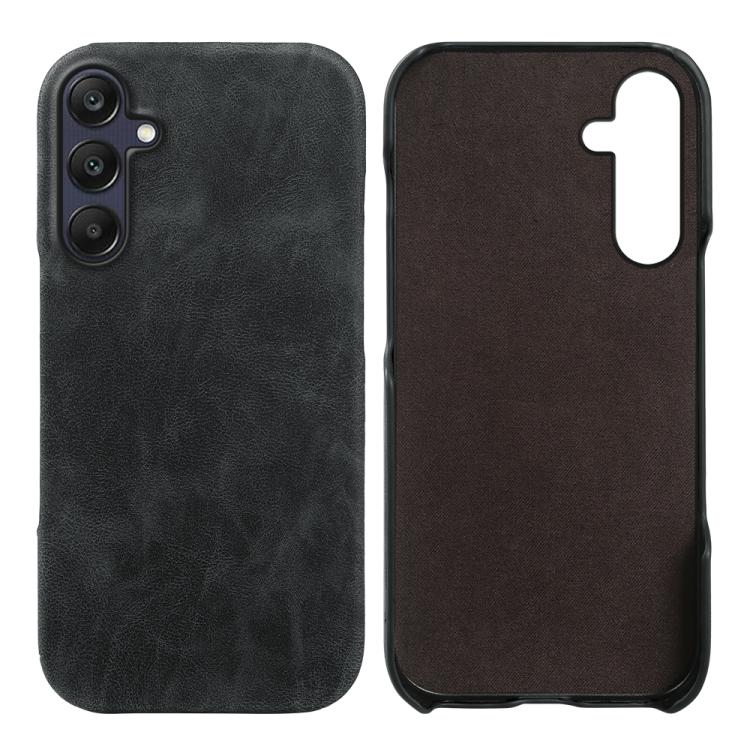 Cover posteriore per telefono in ecopelle con chiusura magnetica Retro-skin., For Galaxy A35 5G, For Galaxy A25 5G Global, For Galaxy A33 5G