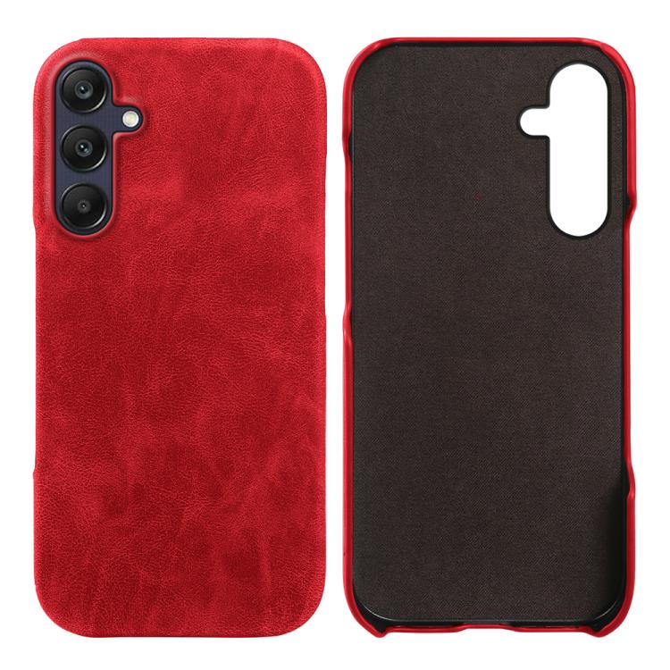 Cover posteriore per telefono in ecopelle con chiusura magnetica Retro-skin., For Galaxy A35 5G, For Galaxy A25 5G Global, For Galaxy A33 5G