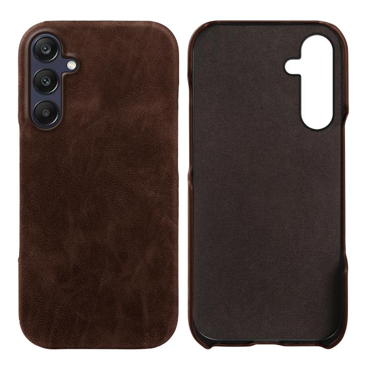 Cover posteriore per telefono in ecopelle con chiusura magnetica Retro-skin., For Galaxy A35 5G, For Galaxy A25 5G Global, For Galaxy A33 5G