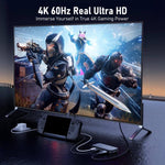 Lemorele H200 Switch KVM Type-C con HDMI 4K 60Hz e PD 100W