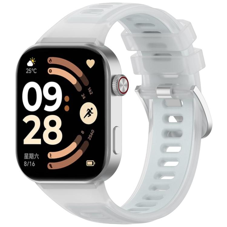 Cinturino per orologio in silicone traslucido effetto gelatina, For Xiaomi Band  10 Pro / Redmi Watch 6 / 5