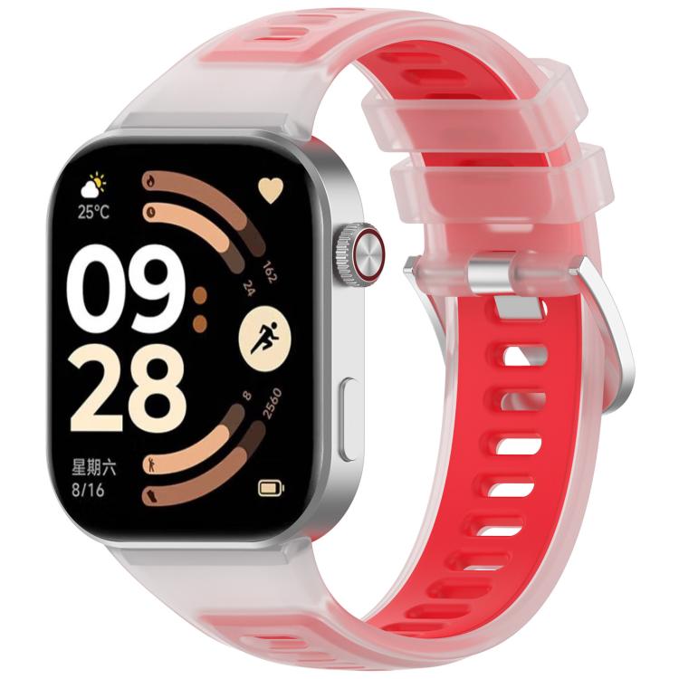 Cinturino per orologio in silicone traslucido effetto gelatina, For Xiaomi Band  10 Pro / Redmi Watch 6 / 5