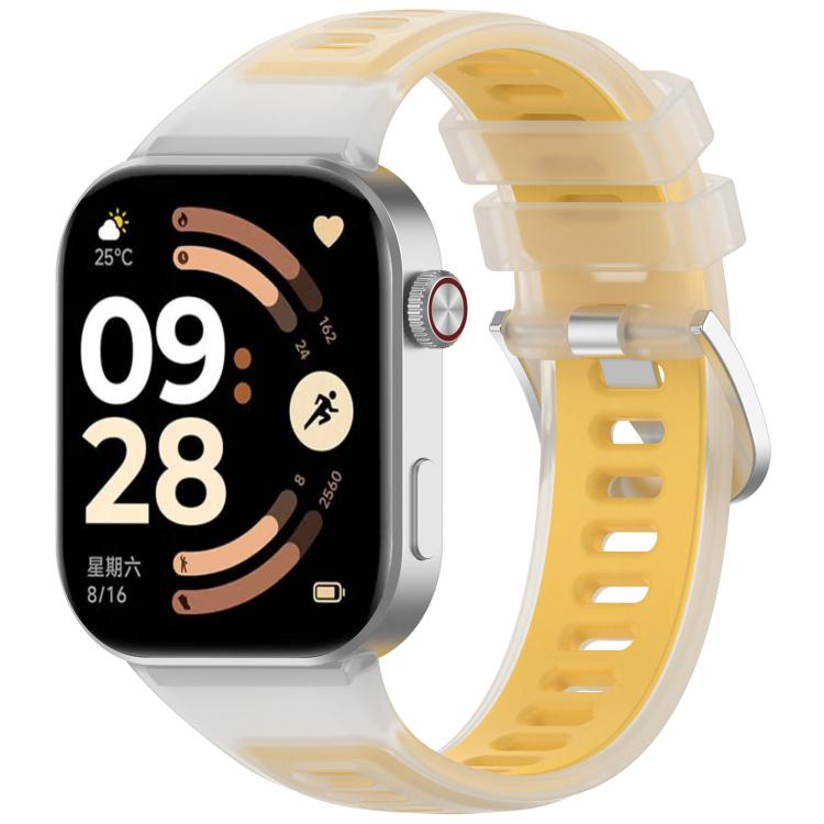 Cinturino per orologio in silicone traslucido effetto gelatina, For Xiaomi Band  10 Pro / Redmi Watch 6 / 5