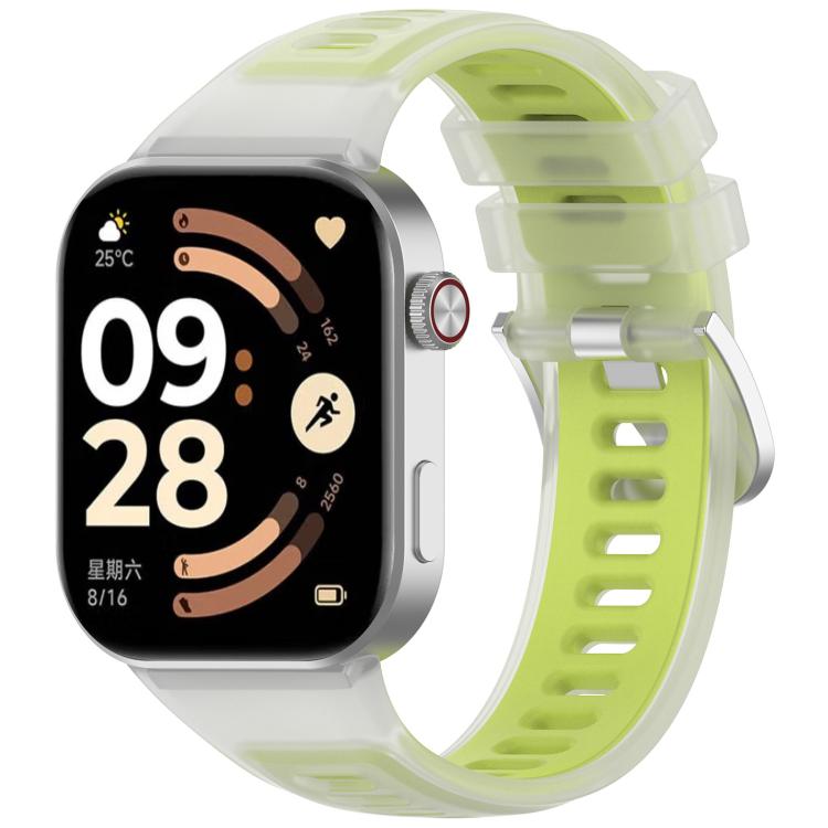 Cinturino per orologio in silicone traslucido effetto gelatina, For Xiaomi Band  10 Pro / Redmi Watch 6 / 5