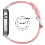 Cinturino per orologio in silicone traslucido effetto gelatina, For Xiaomi Band  10 Pro / Redmi Watch 6 / 5