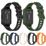 Cinturino per orologio in silicone tinta unita con armatura integrata., For Huawei Band 11 Pro / 11 Pro NFC, For Huawei Band 11 / 11 NFC