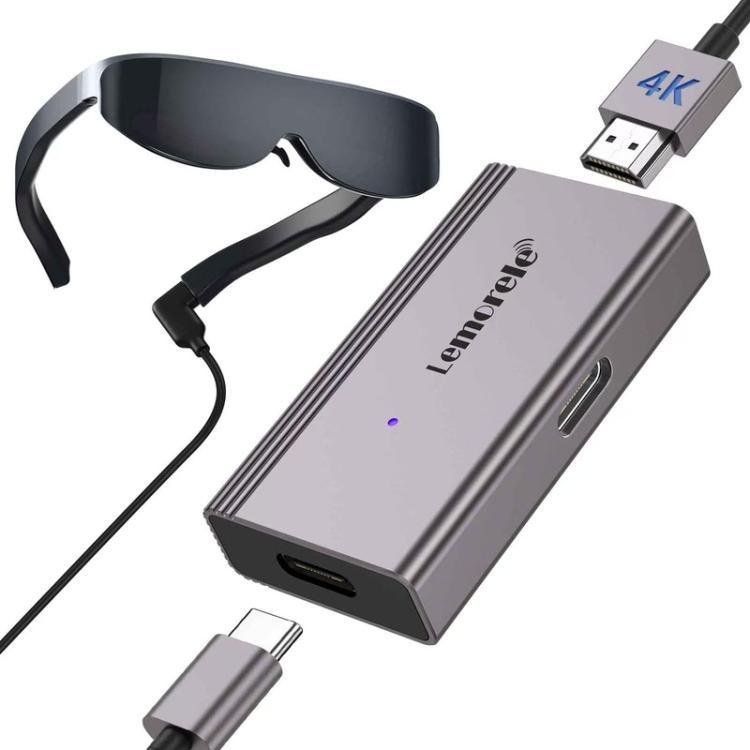 Lemorele LD48L Hub multiporta Type-C con docking station HDMI 4K