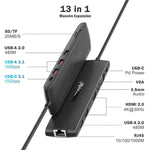 Docking station Lemorele TC96 Type-C con HDMI 4K e Ethernet