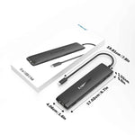 Docking station Lemorele TC96 Type-C con HDMI 4K e Ethernet