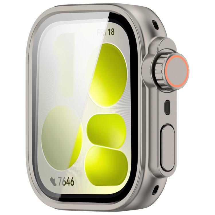 Trasforma in una custodia protettiva per orologio Ultra 3 da 49 mm con pellicola in vetro temperato integrata in PC, For Huawei Watch Fit 5 Pro, For Huawei Watch Fit 5
