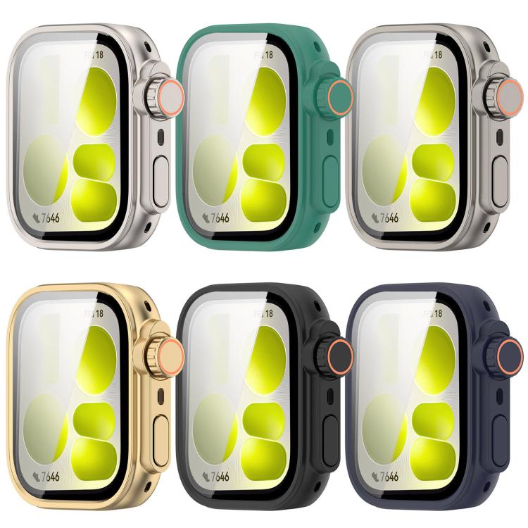 Trasforma in una custodia protettiva per orologio Ultra 3 da 49 mm con pellicola in vetro temperato integrata in PC, For Huawei Watch Fit 5 Pro, For Huawei Watch Fit 5