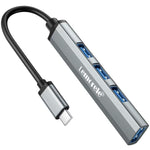 Lemorele TC57 Docking Station 4 in 1 con display 4K e alimentatore portatile da 100 W PD per laptop.