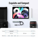 Lemorele TC57 Docking Station 4 in 1 con display 4K e alimentatore portatile da 100 W PD per laptop.