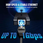 Docking station Lemorele TC24L 5 in 1, display Ultra HD 4K, trasferimento rapido, adattatore PD da 100 W.
