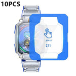 10 pellicole in vetro temperato HD anti-impronta per schermo intero, facili da installare., For Imoo Watch Phone Z8 / Z8A, For Imoo Watch Phone D3 / D3S, For Imoo Watch Phone Z10 / Z10 Junior Edition, For Imoo Watch Phone Z11 / Z11 Junior Edition