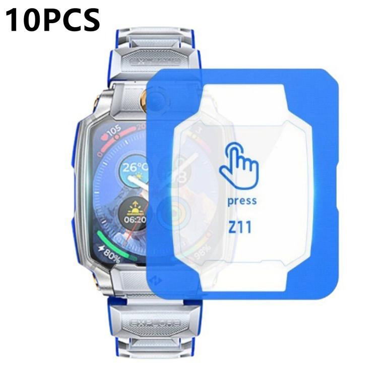 10 pellicole in vetro temperato HD anti-impronta per schermo intero, facili da installare., For Imoo Watch Phone Z8 / Z8A, For Imoo Watch Phone D3 / D3S, For Imoo Watch Phone Z10 / Z10 Junior Edition, For Imoo Watch Phone Z11 / Z11 Junior Edition