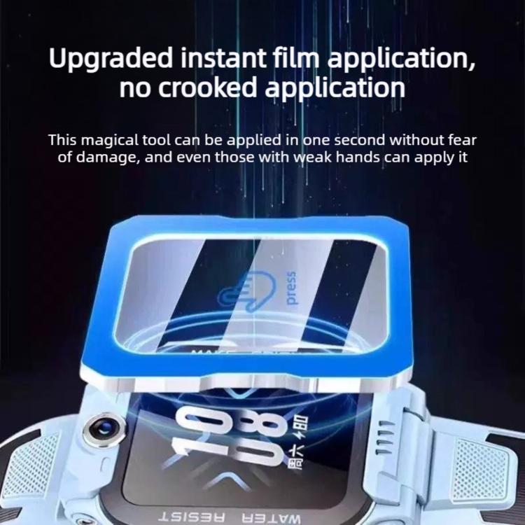 10 pellicole in vetro temperato HD anti-impronta per schermo intero, facili da installare., For Imoo Watch Phone Z8 / Z8A, For Imoo Watch Phone D3 / D3S, For Imoo Watch Phone Z10 / Z10 Junior Edition, For Imoo Watch Phone Z11 / Z11 Junior Edition