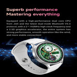 Smartwatch V19 Pro con schermo a colori da 1,52 pollici, chiamate Bluetooth, supporto per il monitoraggio della salute e la fotografia a distanza.