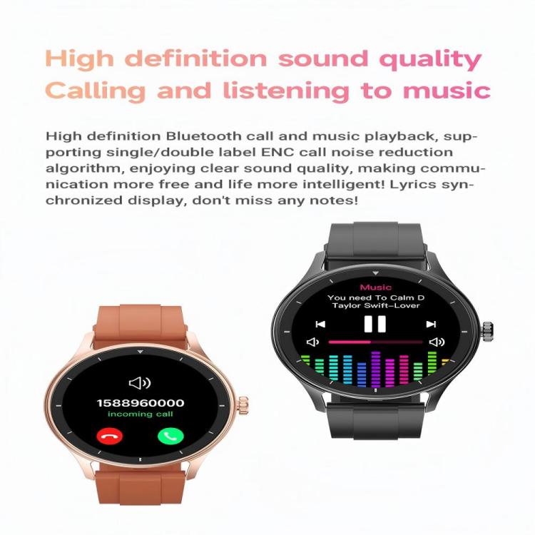 Smartwatch V19 Pro con schermo a colori da 1,52 pollici, chiamate Bluetooth, supporto per il monitoraggio della salute e la fotografia a distanza.