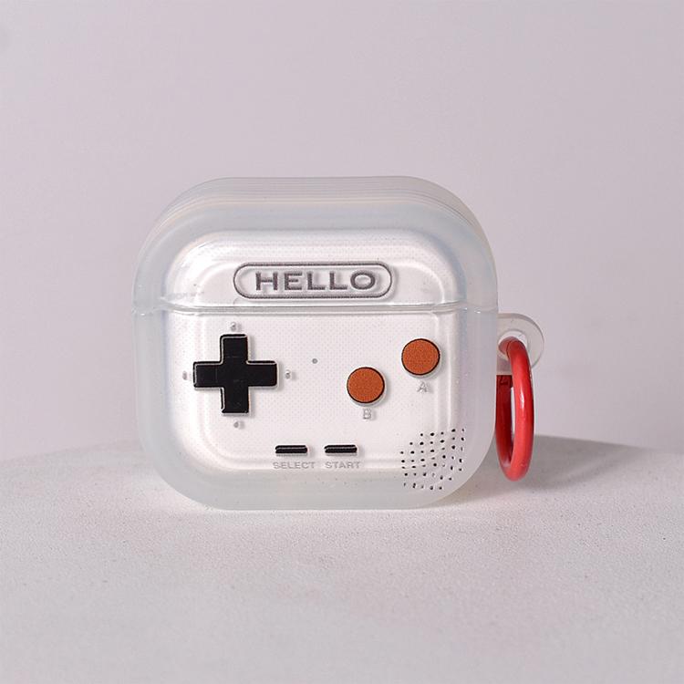 Custodia protettiva in TPU anti-caduta per auricolari in stile controller di gioco creativo, For AirPods Pro 3, For AirPods 4, For AirPods Pro 2, For AirPods 3, For AirPods Pro, For AirPods 2 / 1