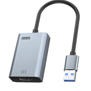 Adattatore Lemorele LC06 Plus da USB a HDMI per la duplicazione dello schermo del laptop su monitor e proiettore.
