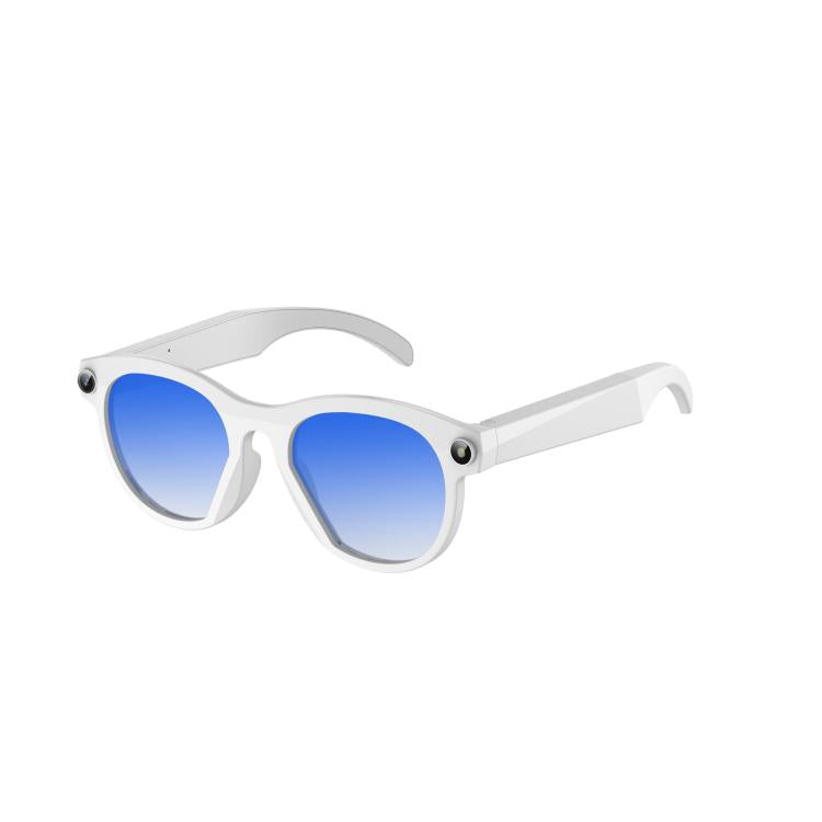 Occhiali intelligenti M88-S da 8 MP con intelligenza artificiale, supporto per chiamate Bluetooth, assistente vocale AI e controllo della musica.