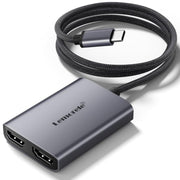 Lemorele HD20 Switcher compatibile HDMI per la distribuzione di segnali HD su più dispositivi, convertitore video