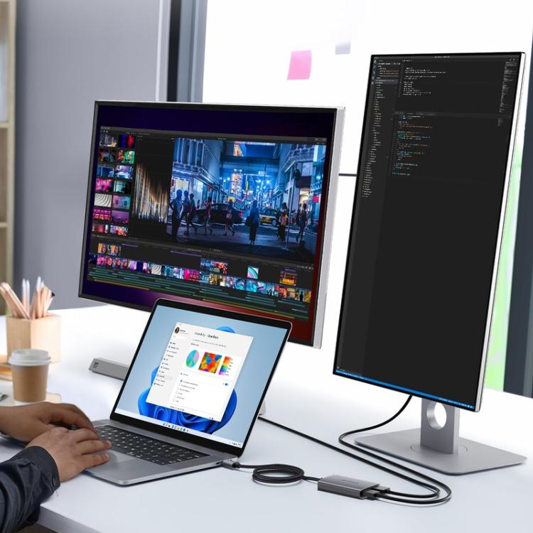 Lemorele HD20 Switcher compatibile HDMI per la distribuzione di segnali HD su più dispositivi, convertitore video