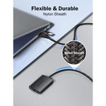 Adattatore Lemorele HD10 da USB/Type-C a HDMI per schermo HD di computer e telefono.