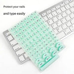 Tasti in silicone per digitazione con unghie lunghe