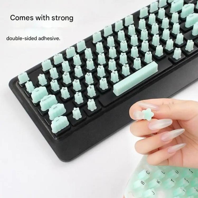 Tasti in silicone per digitazione con unghie lunghe